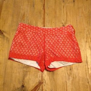 Kensie Geometric Shorts